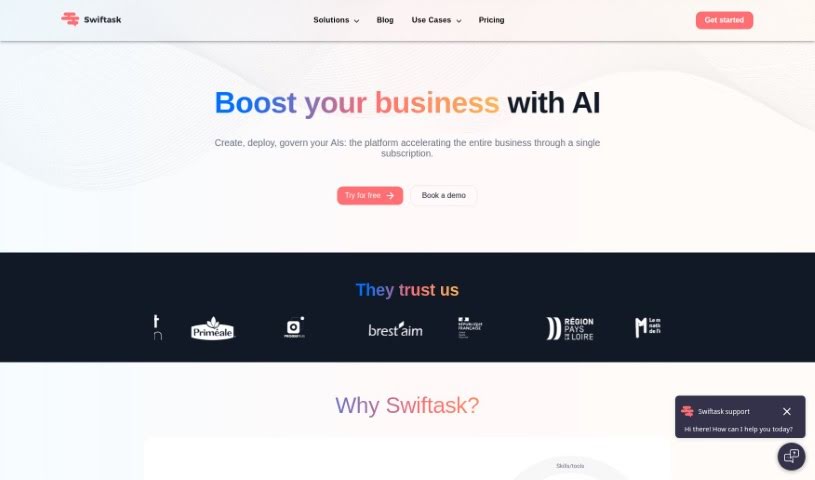 Screenshot of Swiftask