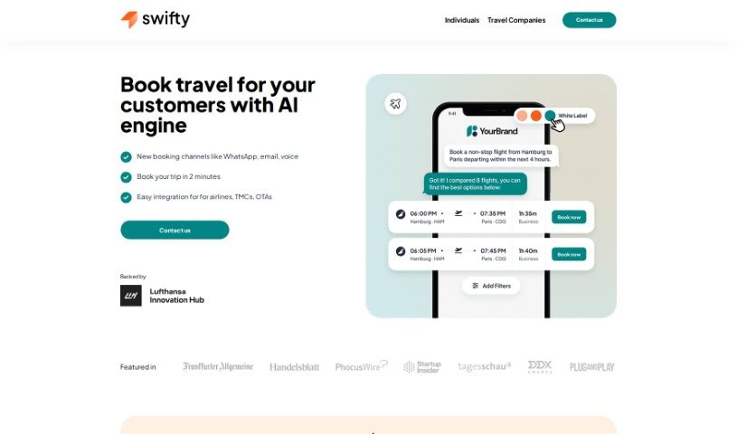 Screenshot of Swifty