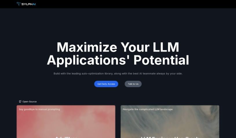 Screenshot of Sylphai