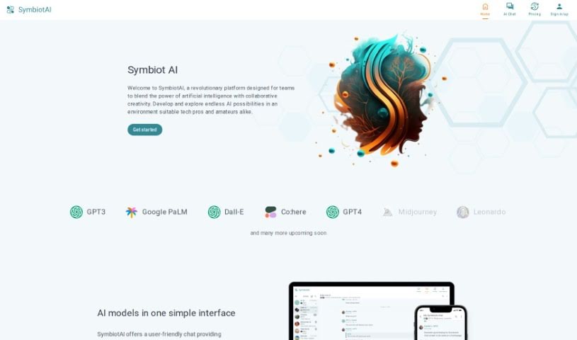 Screenshot of Symbiotai