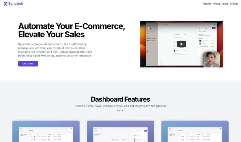 Screenshot of Syncbob