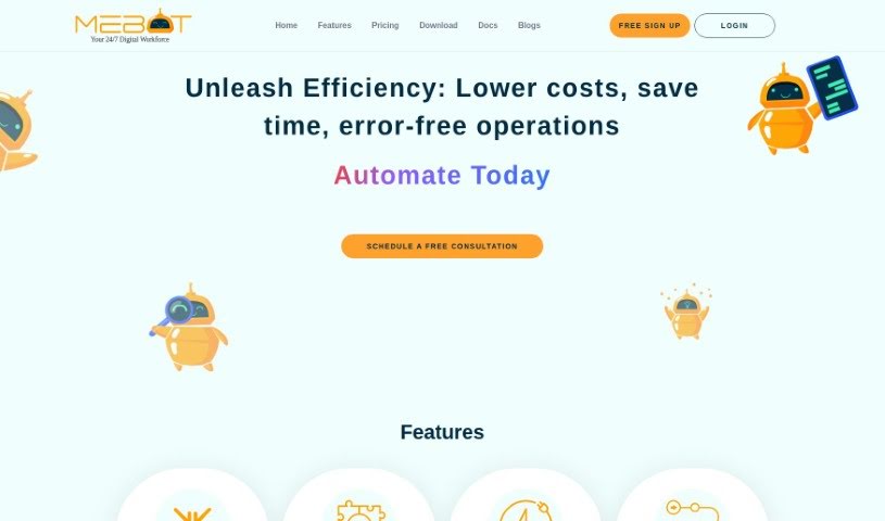 Screenshot of takemebot