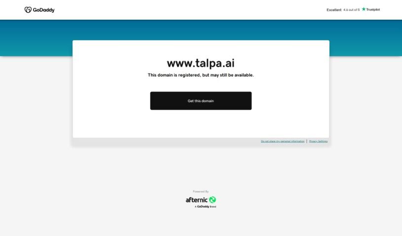 Screenshot of Talpa Search