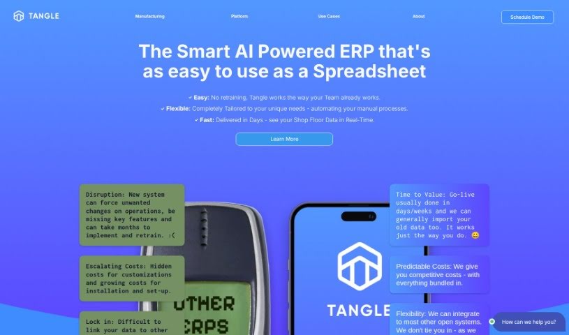 Screenshot of Tangle.io