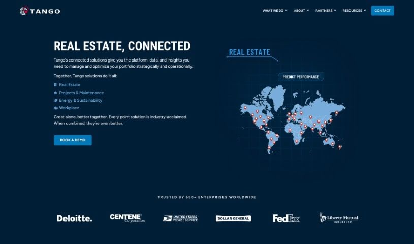 Screenshot of Tango AI