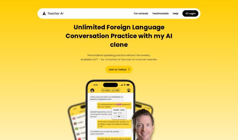 Screenshot of Teacher AI