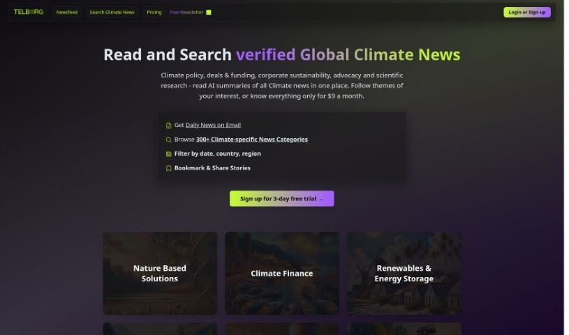 Screenshot of Telborg