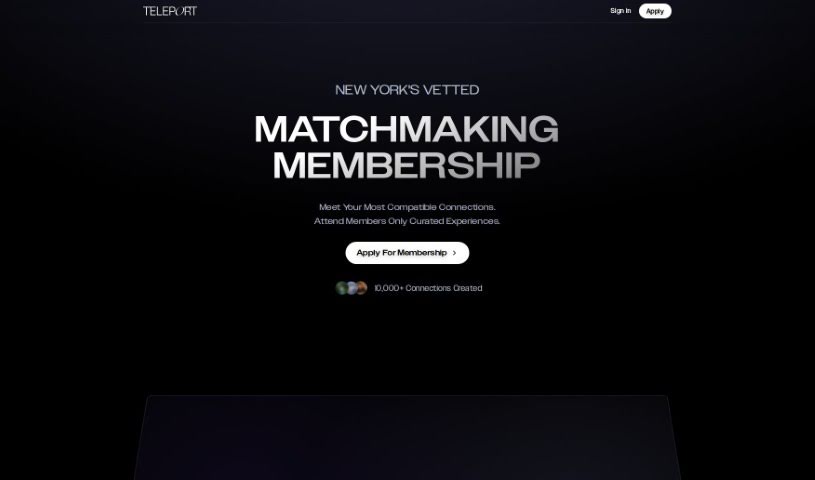 Screenshot of Teleport