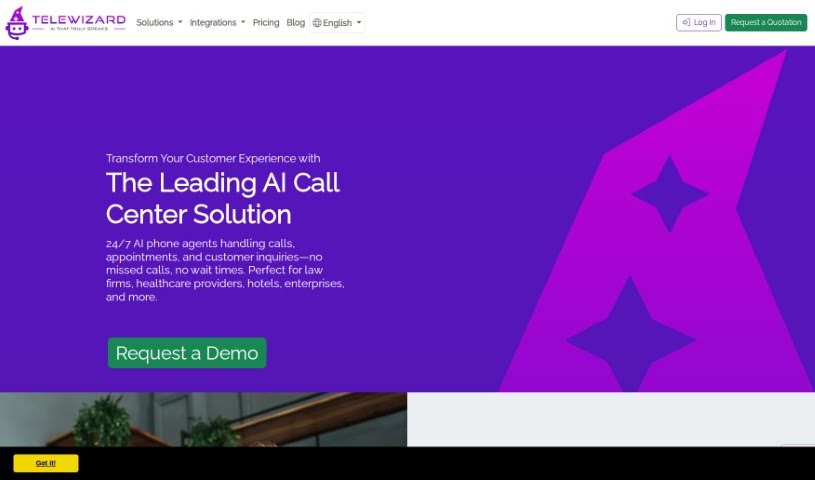 Screenshot of TeleWizard