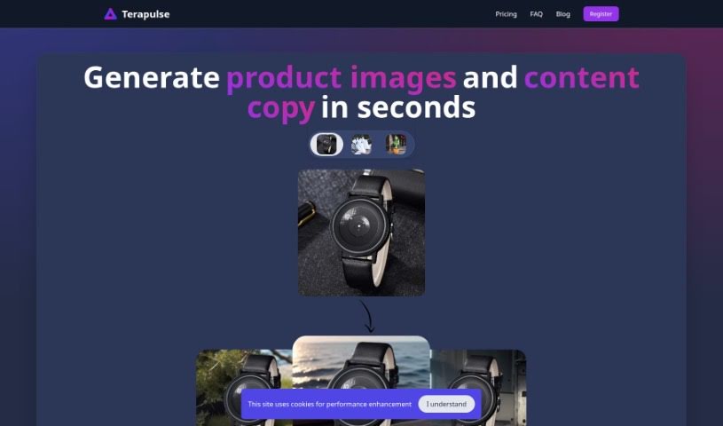 Screenshot of Terapulse