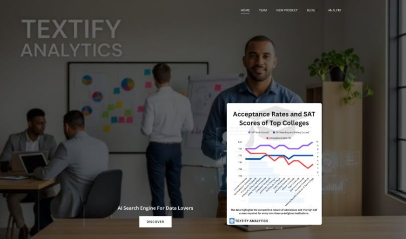 Screenshot of Textify AI