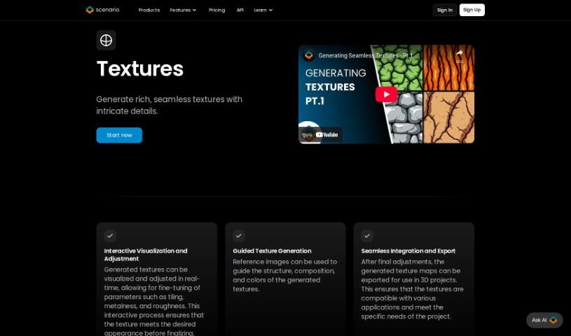 Screenshot of Texture Lab