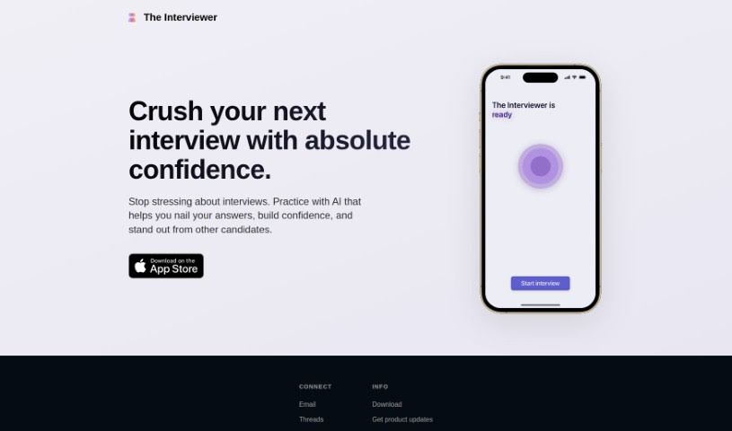 Screenshot of The Interviewer