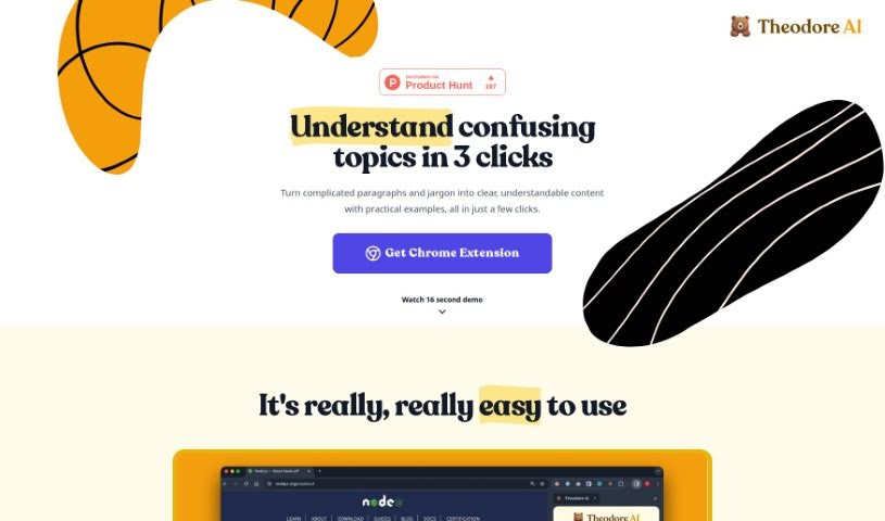 Screenshot of Theodore Ai