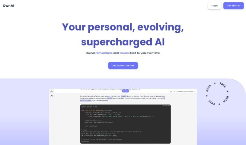 Screenshot of Therai