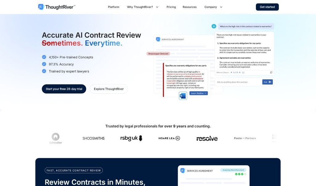 Screenshot of ThoughtRiver