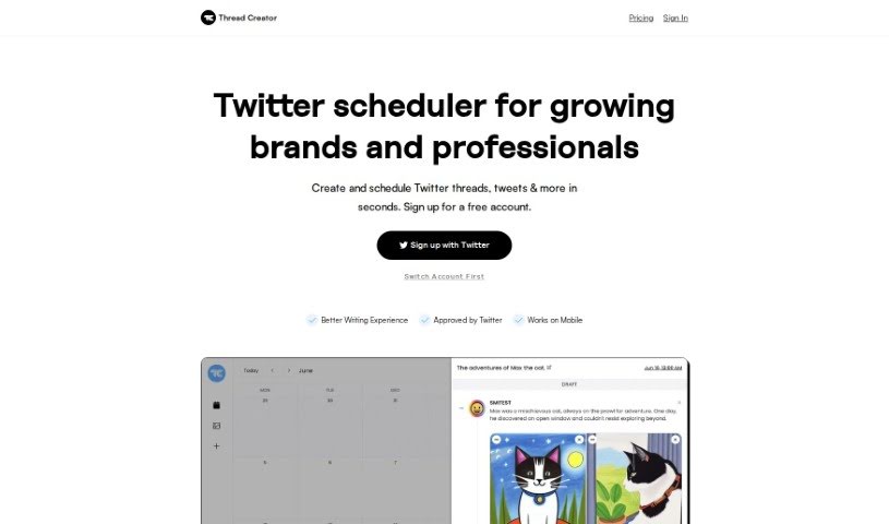 Screenshot of Thread Creator