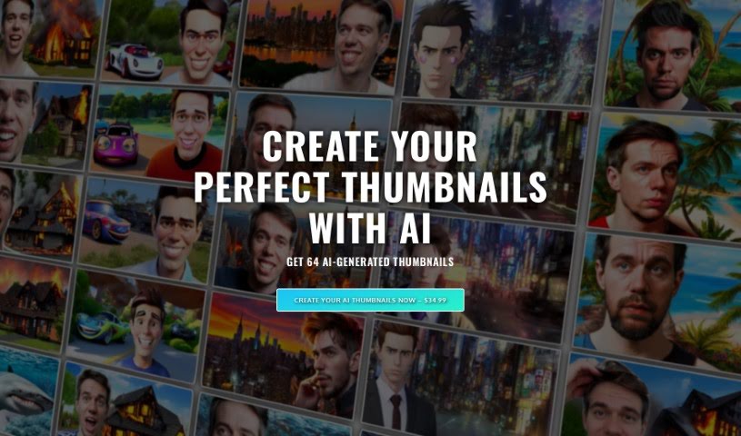 Screenshot of Thumbnail AI