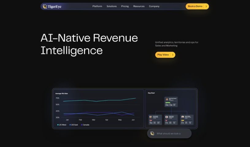 Screenshot of TigerEye