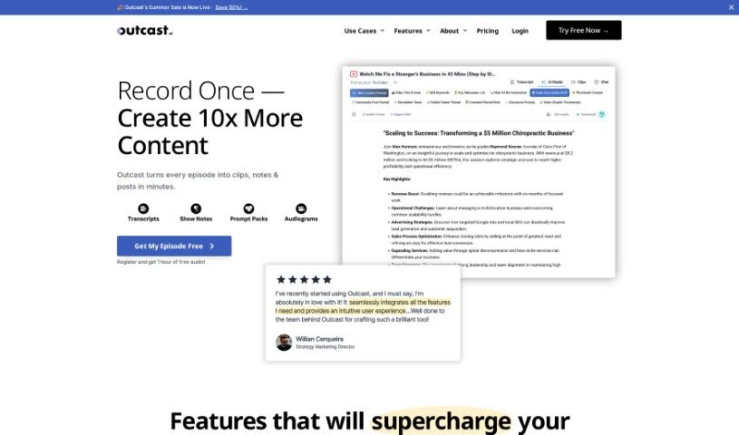 Screenshot of ToastyAI