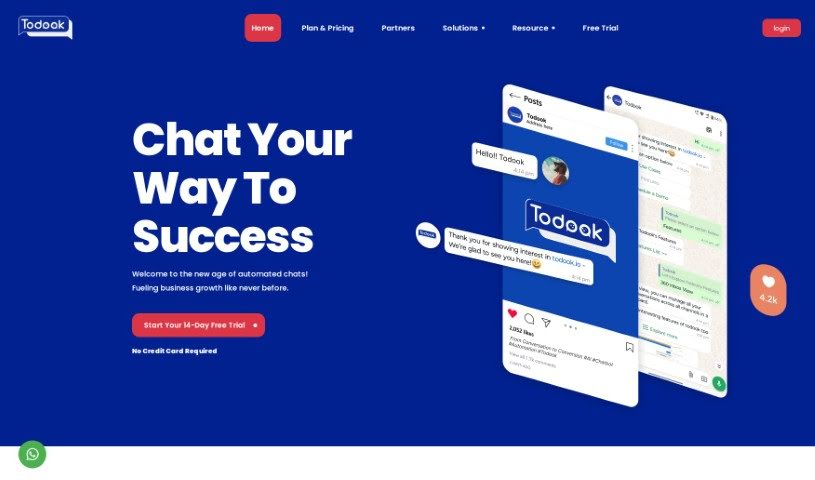 Screenshot of Todook