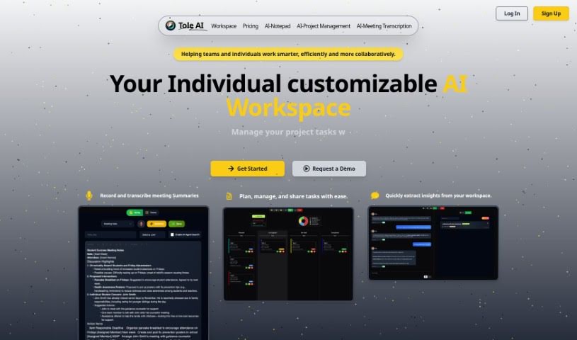 Screenshot of Toleai