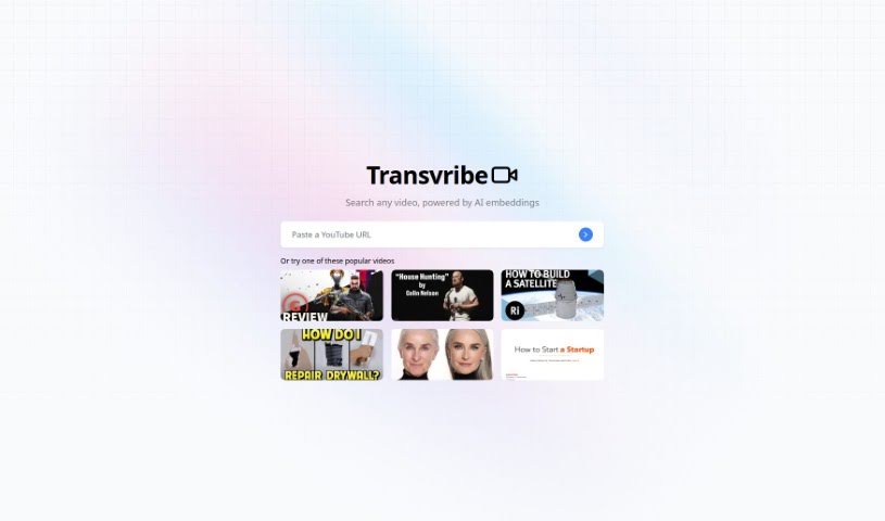 Screenshot of Transvribe
