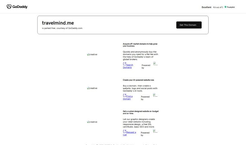Screenshot of Travelmind