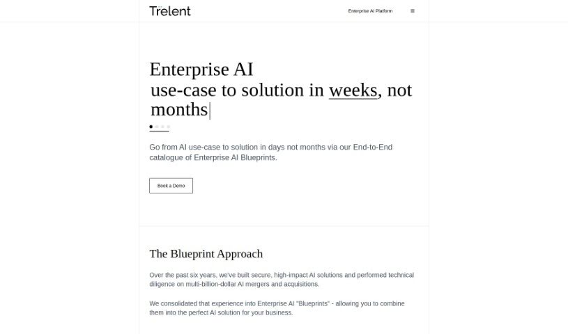 Screenshot of Trelent