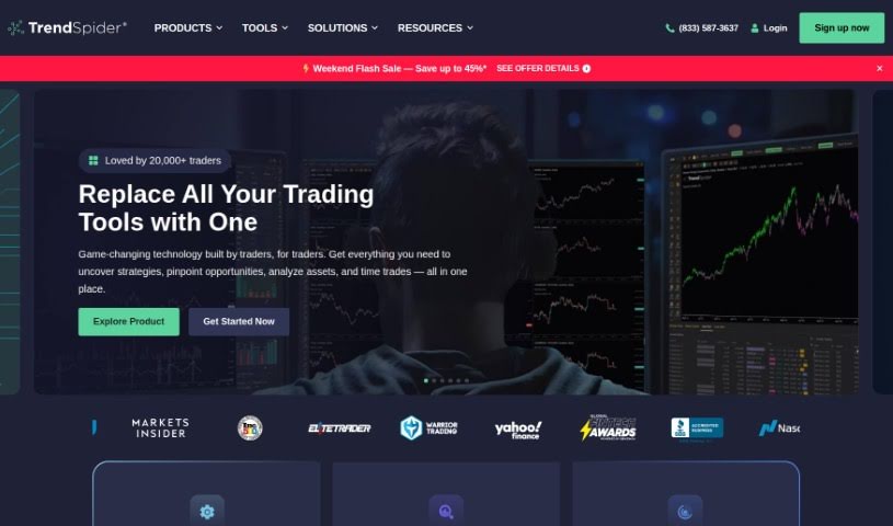 Screenshot of TrendSpider