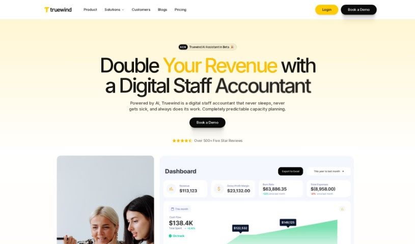 Screenshot of Truewind