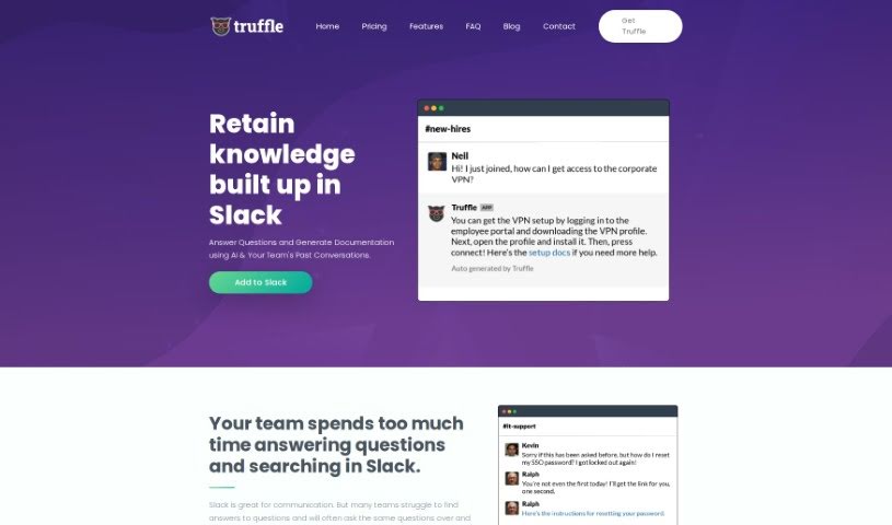 Screenshot of Truffle