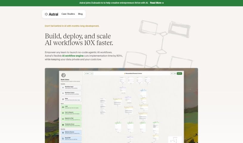 Screenshot of Try Astral