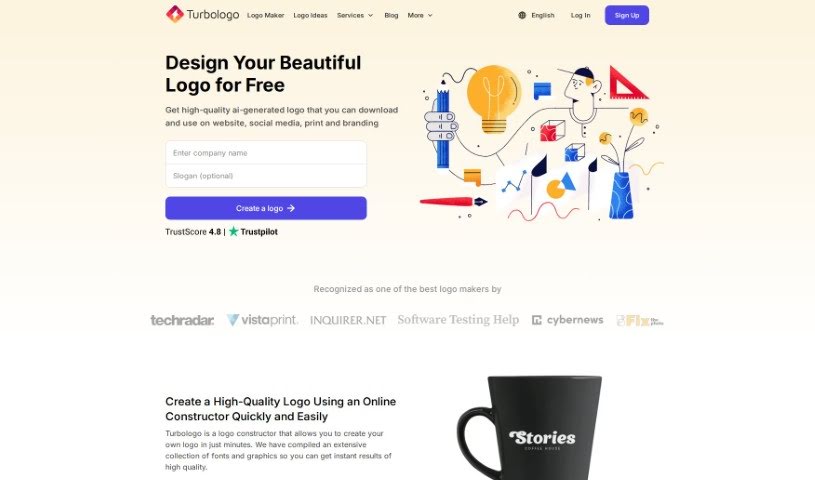 Screenshot of Turbologo