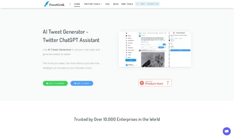 Screenshot of Tweet Grok