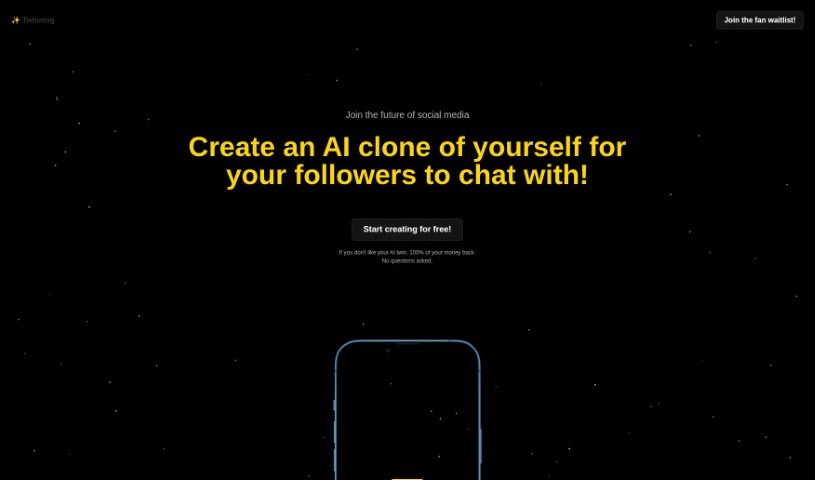 Screenshot of Twinning