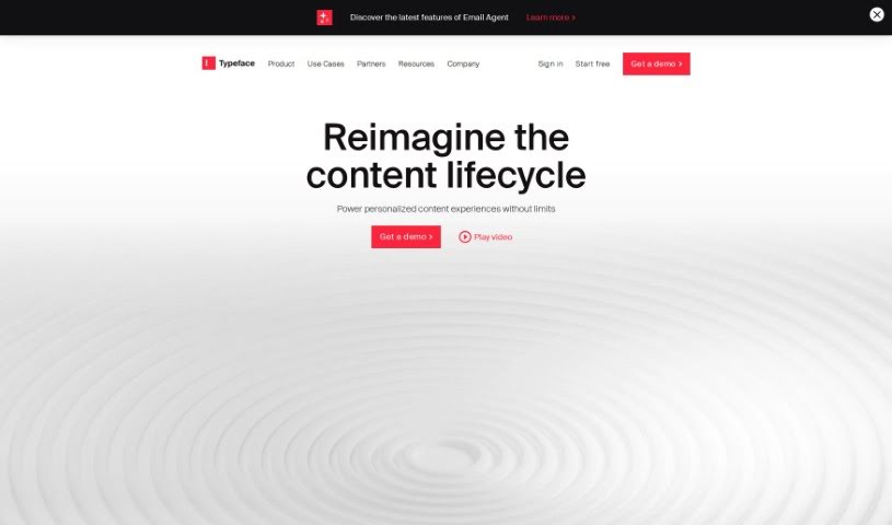 Screenshot of Typeface