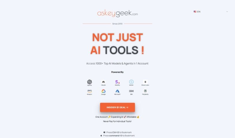 Screenshot of Ubercreate - Askeygeek