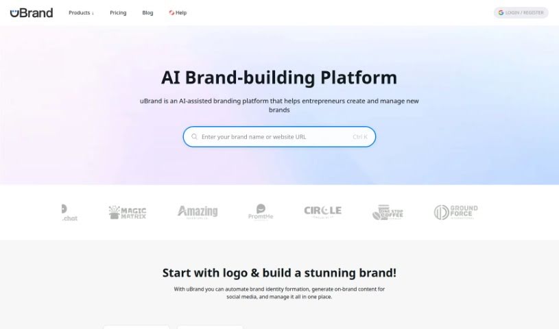 Screenshot of Ubrand