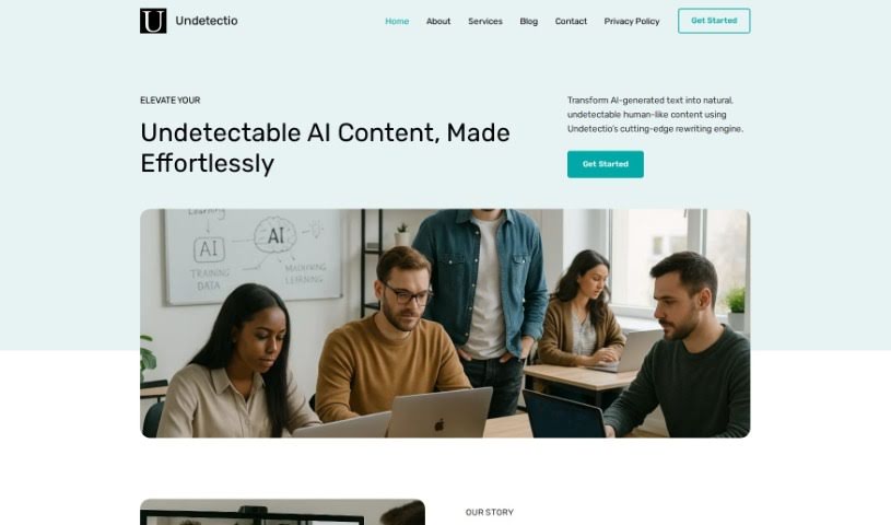 Screenshot of Undetectio