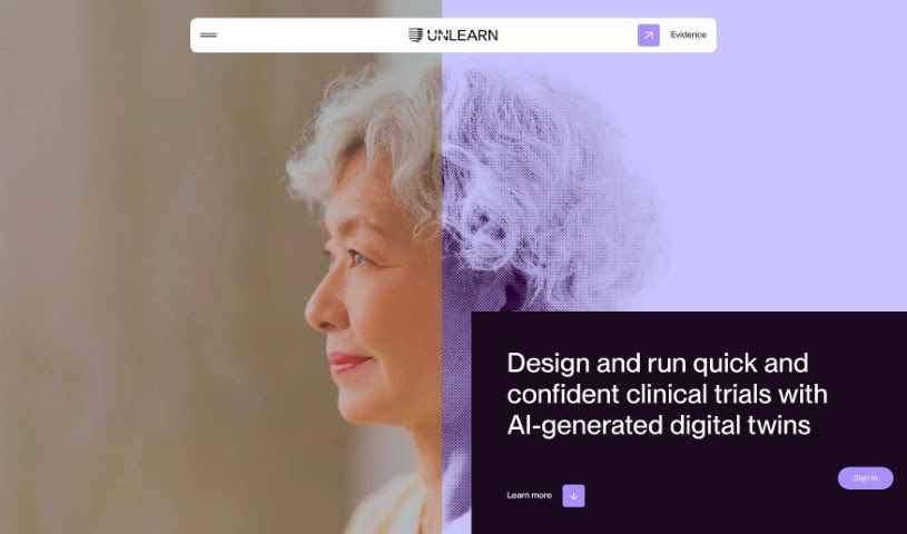 Screenshot of Unlearn