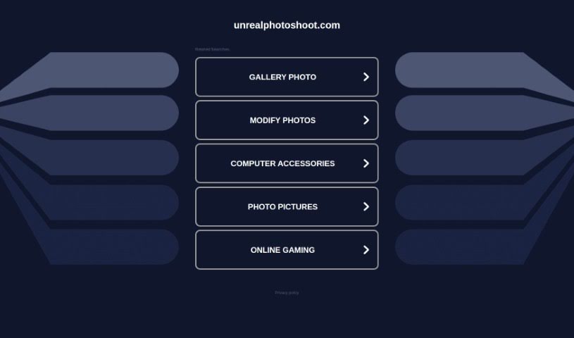 Screenshot of Unrealphotoshoot