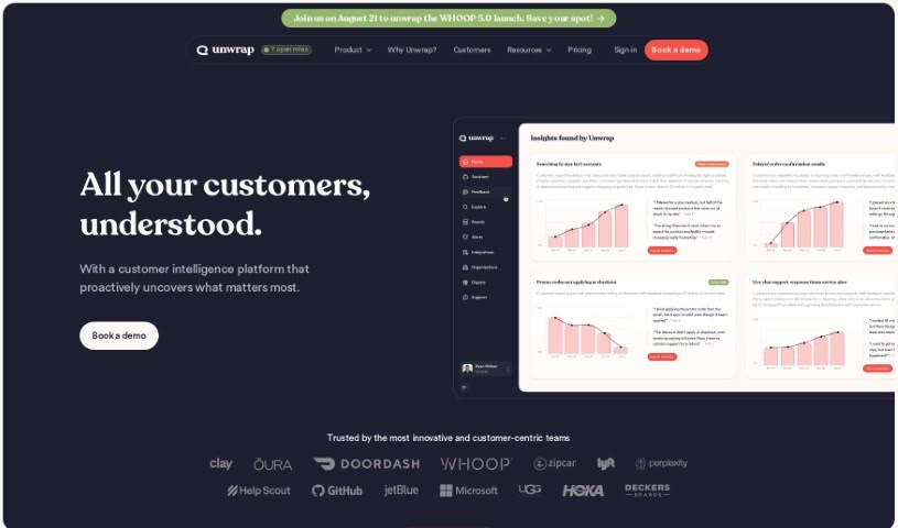 Screenshot of Unwrap