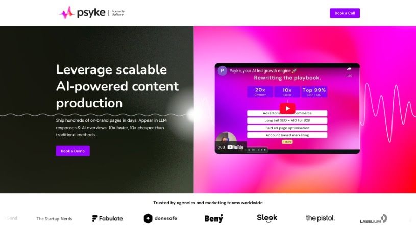 Screenshot of Upflowy