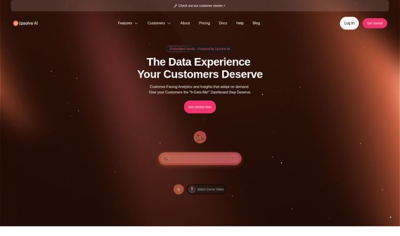 Screenshot of Upsolve AI