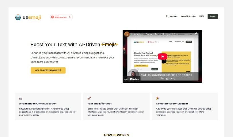 Screenshot of Useemoji