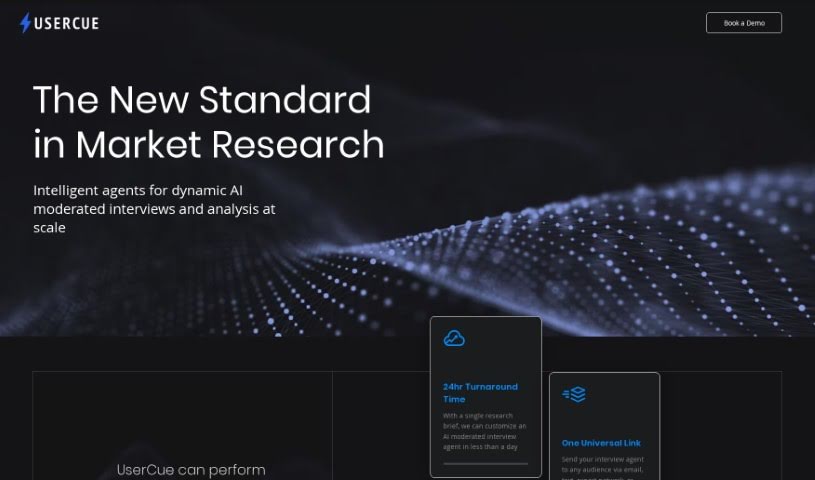 Screenshot of Usercue