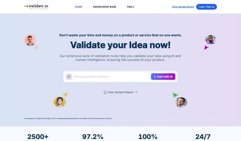 Screenshot of Validatr
