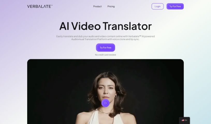 Screenshot of Verbalate™