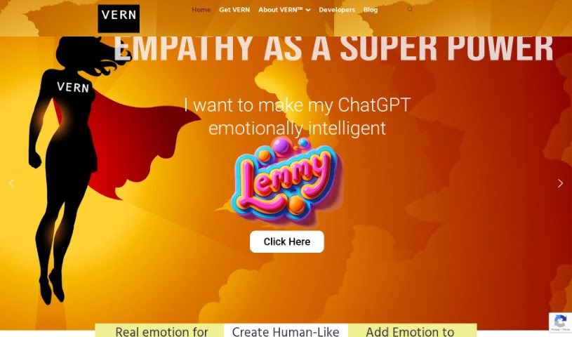 Screenshot of VERN AI